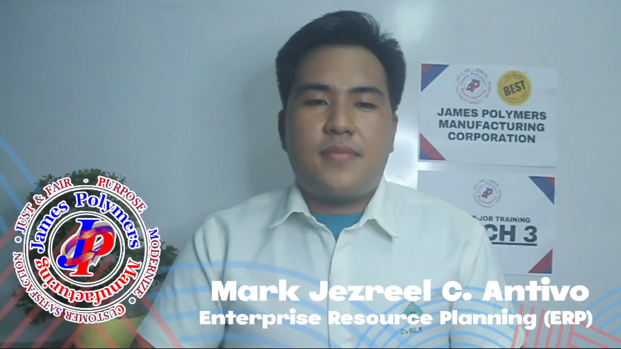 Mark Jezreel C. Antivo tells his inspiring experience with James Polymer.
